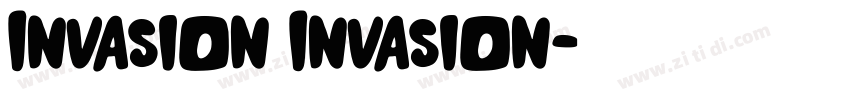 Invasion Invasion字体转换
